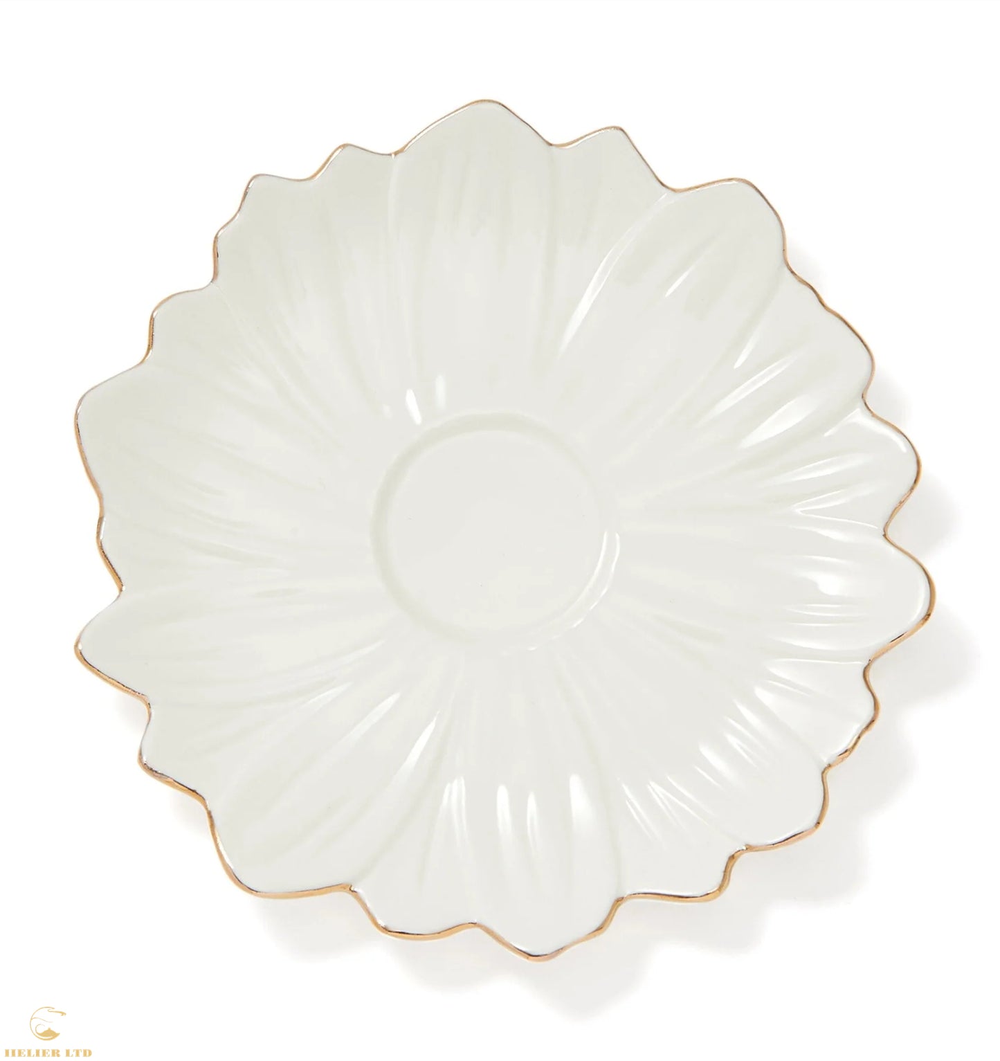 Omero floral cup and saucer
